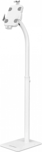 Floor stand for iPad and tablet 9.7–10.1 inches with frame and lock