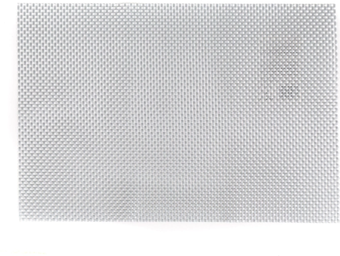 PIATTO placemat 45 × 30 cm wit-grijs