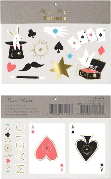 Abracadabra Washable Tattoos Set MERI MERI