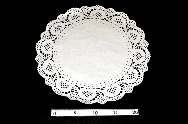 Dentelle de gâteau en papier 32 cm, 8 pcs
