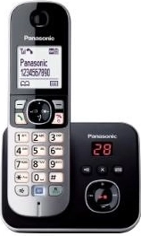 Téléphone sans fil DECT Panasonic KX-TG6821 noir