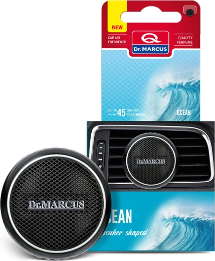 Dr. Marcus luchtverfrisser voor in de auto Speaker Shaped Ocean