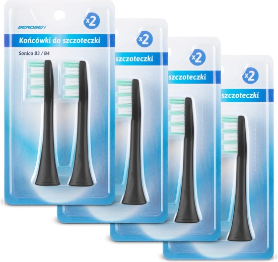 Têtes de rechange pour brosse à dents sonique Berdsen B3, 8 pcs