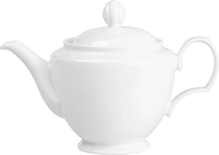 MariaPaula Klasyka classic white porcelain teapot 0.6 l