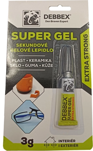 DEBBEX Super Gel Instant Gel Adhesive 3 g