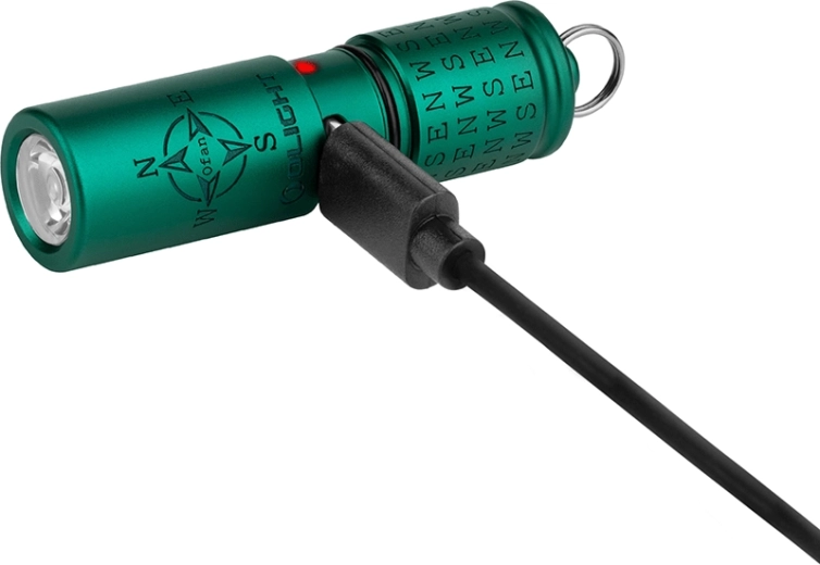 Olight i1R 2 Pro sleutelhangerzaklamp met USB‑C opladen