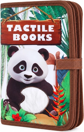Sensorisch boek voor kinderen RENEW FORCE met dieren