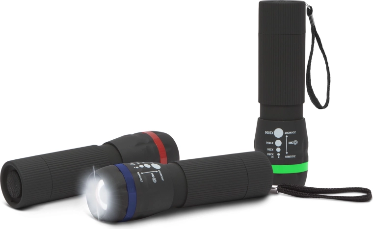 COB LED-zaklamp met instelbare focus