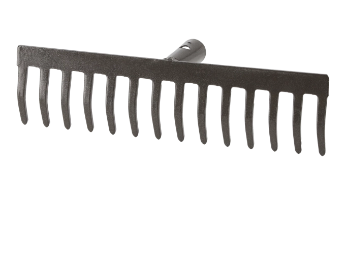 14-tooth rake head without handle