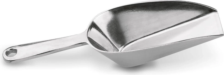 Pelle en aluminium pour aliments en vrac 17,5 cm