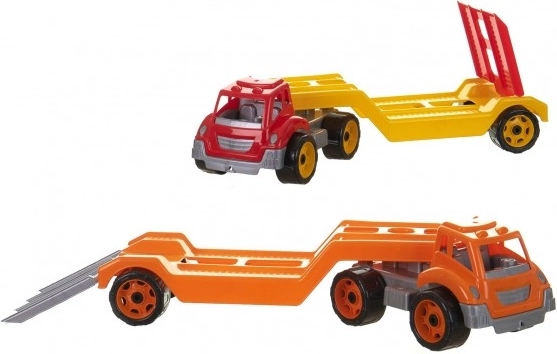 Technok Maksik Tow Truck – Plastic Car Transport Set for Kids