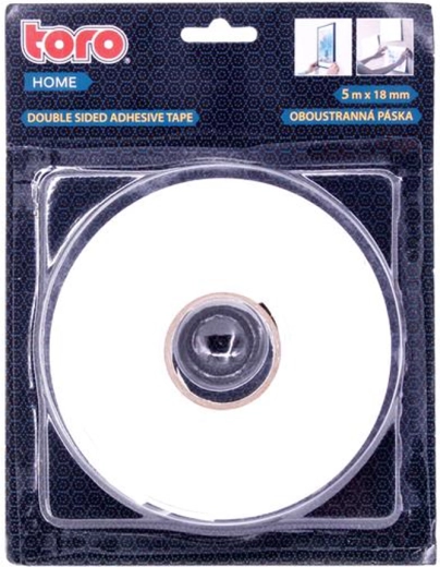 TORO Double-Sided Adhesive Tape 5 m × 18 mm