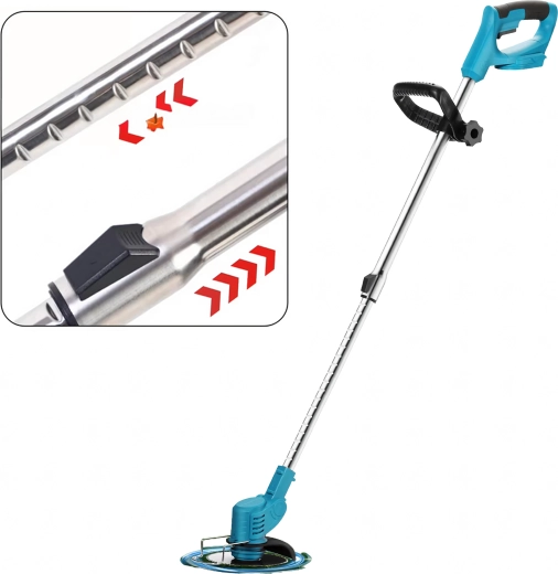 Accu-grastrimmer – krachtige set met verwisselbare messen