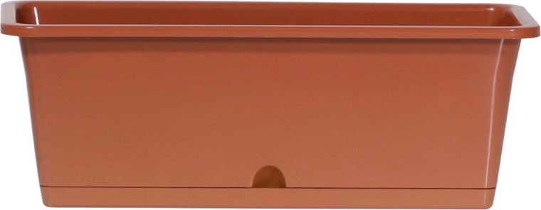 Jardinière en plastique CAMELIA 59,5 cm terracotta