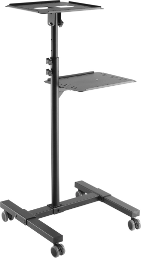 Mobiele tafel voor projector en Maclean-laptop