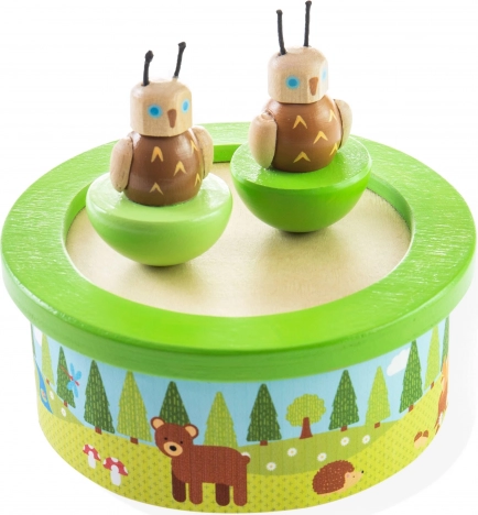 Wooden Music Box BIGJIGS TOYS Woodland