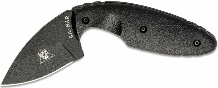 KA-BAR TDI Original tactical knife 5.7 cm, black, Zytel, sheath