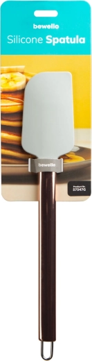 Spatule en silicone avec manche en acier inoxydable