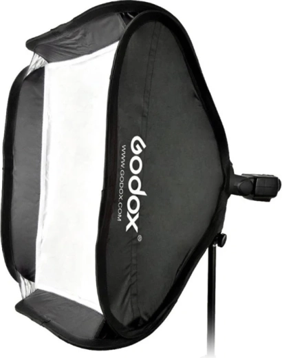 Godox opvouwbare softbox met S-houder Bowens 50 × 50 cm