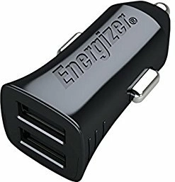 Energizer Hightech car charger 2× USB 2.4 A black