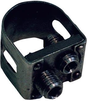 Scythe ring with two screws