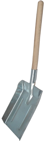 Medium metal coal shovel