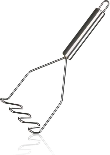 BANQUET Akcent Potato Masher, 26 × 10 cm, Stainless Steel