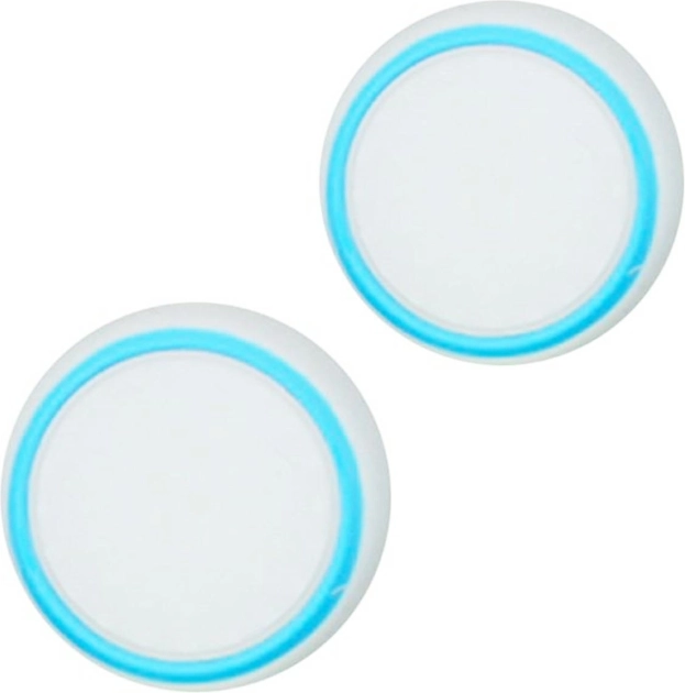 Analoge dopjes Kx11f wit/blauw