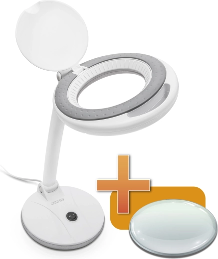 LED-lamp met loep 100 mm