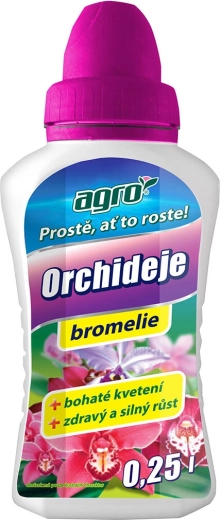 Vloeibare meststof voor orchideeën AGRO 0,25 l