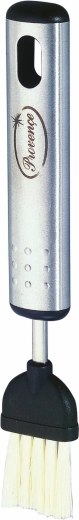 Pinceau de cuisine en inox Provence avec poils synthétiques 18,4 cm