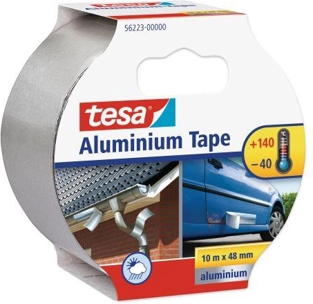 Aluminium-Klebeband Tesa 50 mm × 10 m, silbern