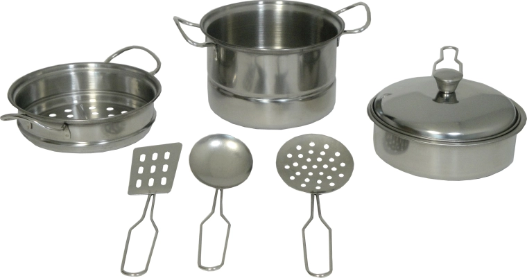 Metalen keukenset voor kinderen