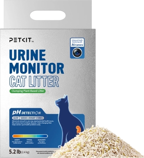 Petkit Urine Monitor – klumpendes Pflanzenstreu mit pH-Indikation – 1 Stück