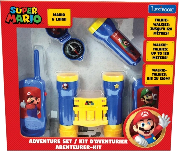 Set d’aventure avec talkies-walkies Super Mario