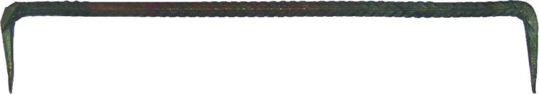 Gesmede timmermanskram 250 mm, geribbeld