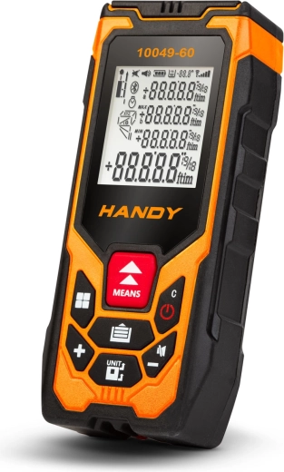 Laserafstandsmeter Handy Tools met een bereik van 60 m
