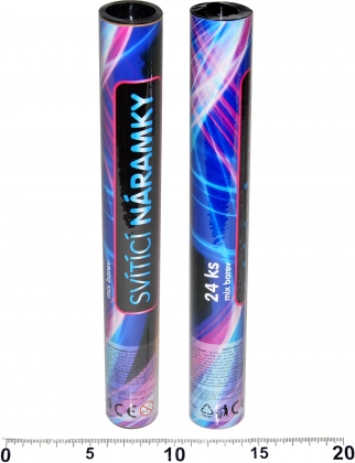 Glow Bracelets – set of 24 pcs in a tube