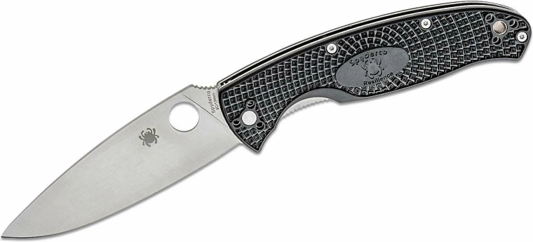 Vouwmes Spyderco Resilience Lightweight 10,7 cm, zwart FRN