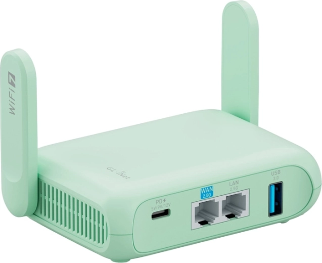 GL.iNet Beryl 7 reisrouter Wi‑Fi 7