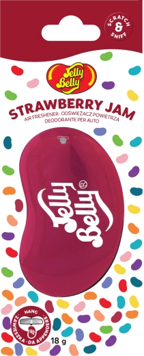 Hangende 3D luchtverfrisser aardbeienjam JELLY BELLY