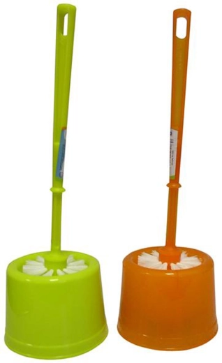 WC-Set Toro – WC-Bürste aus Kunststoff mit Schale