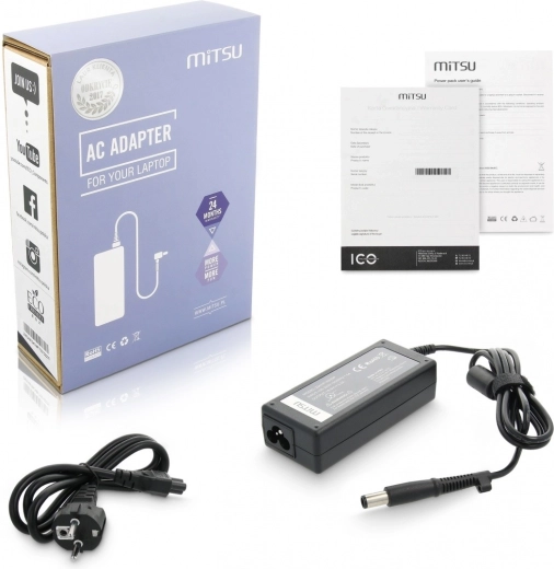 Charger / Power Adapter 18.5 V 3.5 A (7.4 × 5.0 mm pin) for HP and Compaq 65 W