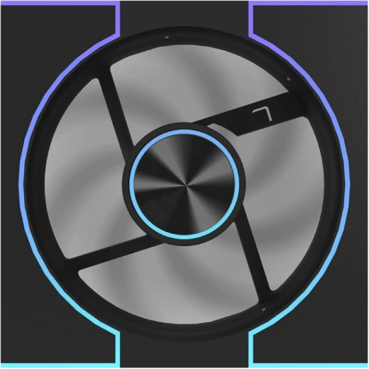 DarkFlash DM8 LINE Black Fan