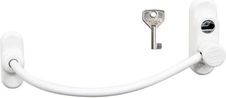 Sicherheits-Kabelschloss für Kunststoff-, Aluminium- und Holzfenster