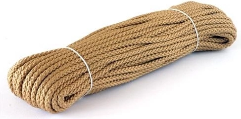 Corde en polypropylène sans âme 4 mm, 8 torons, CAMOUFLAGE, 20 m