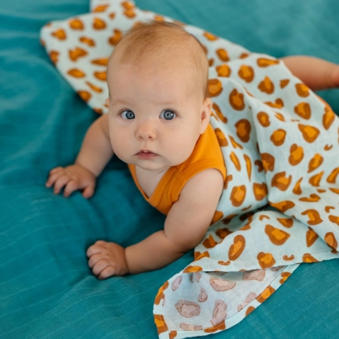 Tommy Lise Musselinwindeln Blue Leopard Set 2 Stk