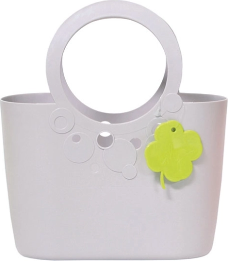 Stylish plastic bag LILY, light purple 6.4 l