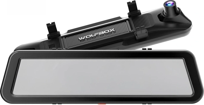 WOLFBOX G900TriPro dashcam met 4K-, 2,5K- en interieur­opname