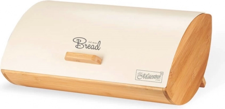 Boîte à pain beige élégante